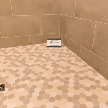 Walk-In Shower and Bathroom