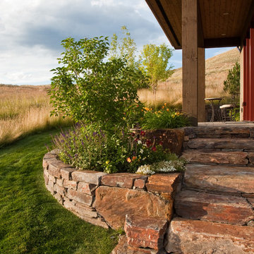 Natural Stone Mountain Landscape