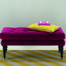 Carmen Footstool - Bedroom Furniture
