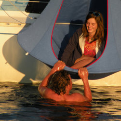 Cacoon - Single - Sky Blue - Hammocks And Swing Chairs