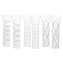Contemporary Wine Glasses by abigails inc