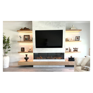 Completed Wall Unit - Modern - Orlando - by Belle Decor & Design | Houzz