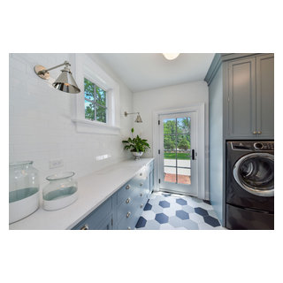 Classic & Inviting Custom Home: Naperville, IL - Transitional - Laundry ...