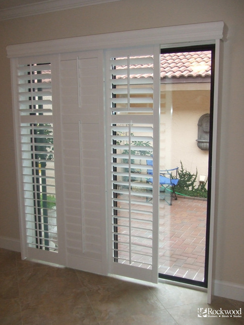 Plantation Shutters For Sliding Glass Door Shutter Sliders