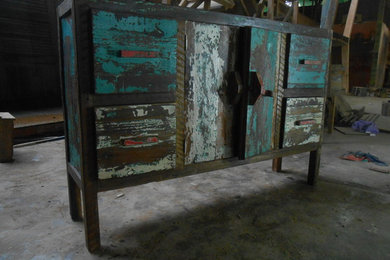 Boat Wood Furniture | Cabinet 4dr 2dr