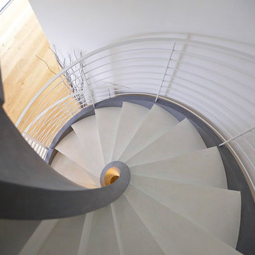 Scala elicoidale in cemento armato