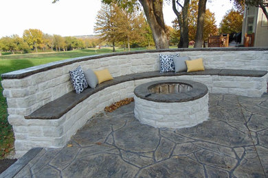 Example of a patio design in Kansas City