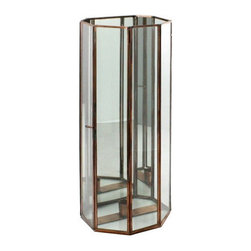 HomArt Cornell Mirrored Taper Sconce - Copper - SKU: 4481-7 - Wall Sconces