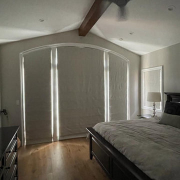 Master Blinds' Luxurious Roman Shades