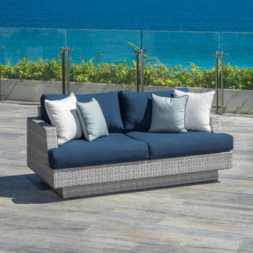 Portofino™ Comfort 71in Loveseat - Laguna Blue