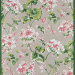 Madcap Cottage - Madcap Cottage Summer Garden Isleboro Eve Hand Hooked Area Rug Grey 3'6"X5'6" - The elegant exuberance of this Madcap Cottage by Momeni rug collection turns classical textile prints into illustrative pattern play. Whether reimagining the iconic arrangement of the Union Jack flag or capturing the blooming florals of a lush English garden, each hand-hooked carpet brings an element of revival style to interior floors everywhere. The eclectic design of the traditional floorcoverings feel sumptuous and soft underfoot, thanks to a dense rug pile woven from natural wool fibers. Bring the adventure home.