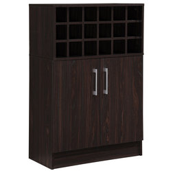 Transitional Wine And Bar Cabinets by GDFStudio