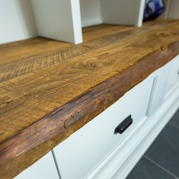 Hyde Park Kitchen Remodel with Authentic Barn Beams