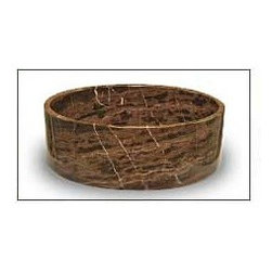 D'Vontz Column Stone Vessel in Dark Emperadore - Products
