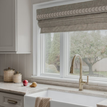 Modern English Kitchen & Family Room