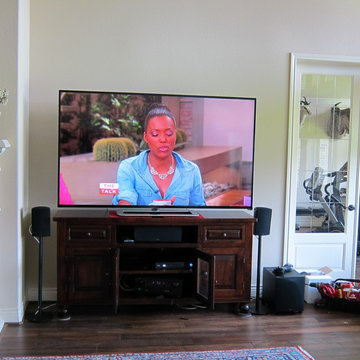 Free standing tv