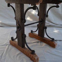 Reclaimed Industrial Table - Dining Tables