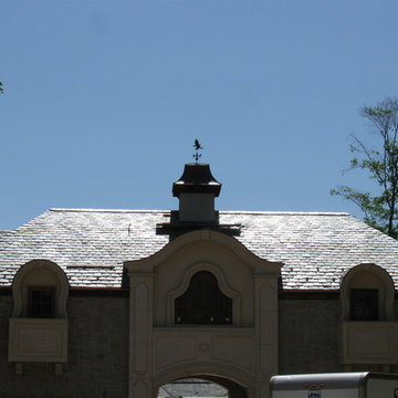 Stucco, veneer stone, brick and ArcusStone