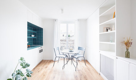 До и после: 16 кв.м — парижская студия с эффектной кухней
