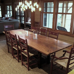 Live Edge Walnut Dining Table - Dining Tables
