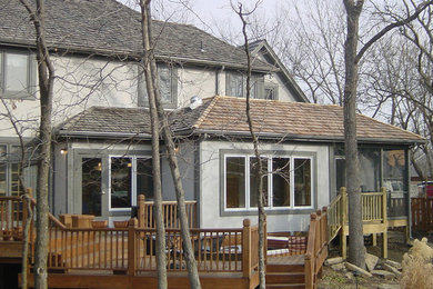 Inspiration for a timeless deck remodel in Kansas City