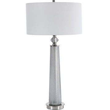Grayton Table Lamp, Light Gray