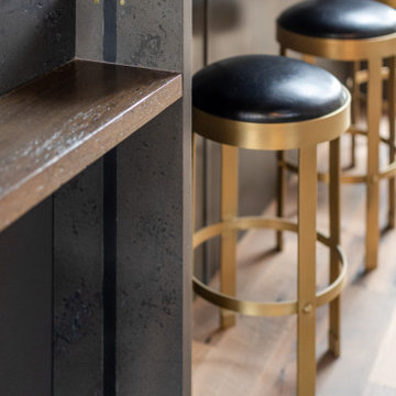 Concrete Detroit Style Waterfall Kitchen Island - Gettin City with It