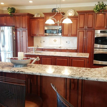 Bianco Antico Granite Countertop Color Examples