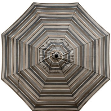 9' Signature Umbrella, Milano Char, Regular Height