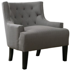 Transitional Armchairs And Accent Chairs by Poundex Associates Corp.