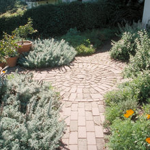 brick path