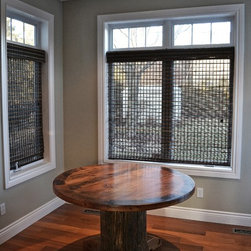Round Reclaimed Wood Tables - Products