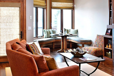 Family room - traditional family room idea in Other