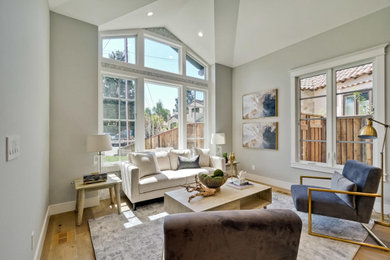 Living room - contemporary living room idea in San Francisco