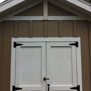 Riding Mower Shed | Houzz