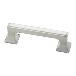 Southampton 3 in. (76mm) Satin Nickel Cabinet Pull - Cabinet And Drawer Handle Pulls
