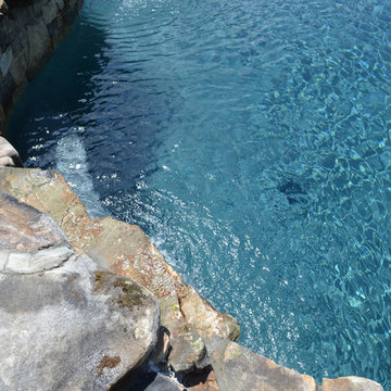 Pool and Hardscape private home