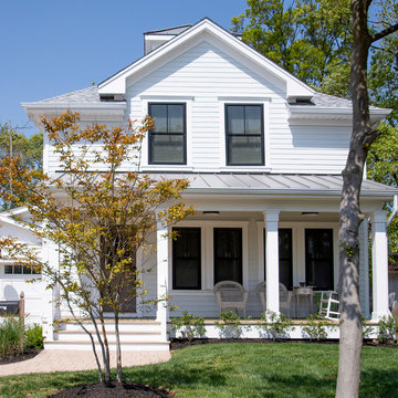 Exterior view from the front yard
