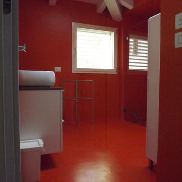 A casa di Elena e Alberto pavimenti e rivestimenti in resina