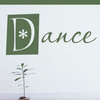 Dance Vinyl Wall Decal hb011, Blue, 36 in.