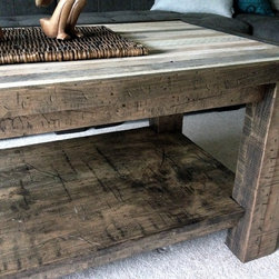 Rustic Maple Coffee Table - Coffee Tables
