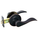 Designers Impressions - Kingston Passage Door Lever, Oil Rubbed Bronze - Designers Impressions is a customer-focused brand dedicated to providing the finest quality decorative door hardware, door knobs, and door levers at competitive prices. Nothing on the market provides better value than Designers Impressions branded products.