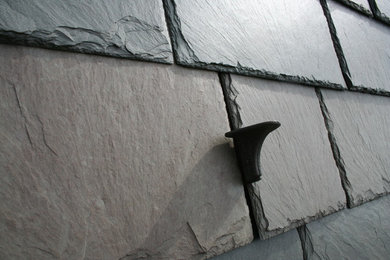 Slate roof snow guards