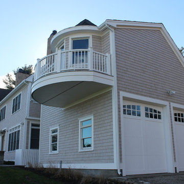 Maibec Cedar Siding, CertainTeed Designer Roofing, AZEK Decking, Marion, MA