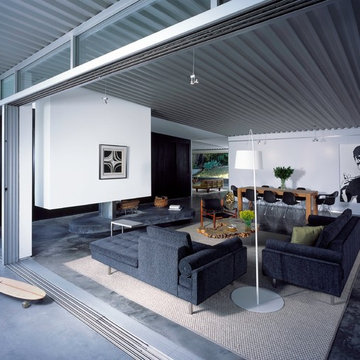 Hollywood Hills Residence featuring the VIOSKI Chicago I Sofa and Lounge
