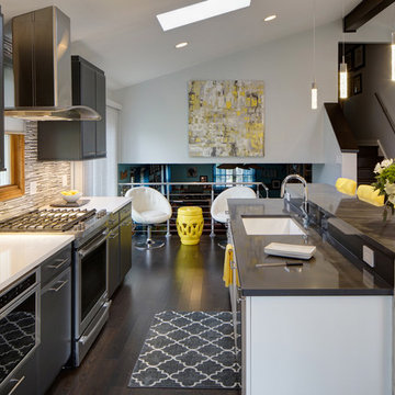 Open Contemporary Kitchen Remodel