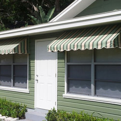Residential Fixed Fabric Awnings - Awnings