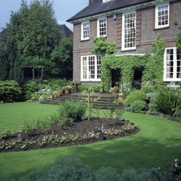 Remodelling an established garden