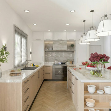 Elegant Transitional Kitchen