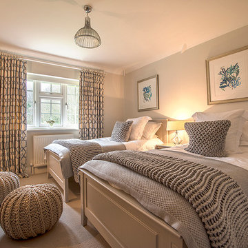 Coastal Theme Guest Bedroom